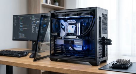 Custom Gaming PC Build / Deep Clean / Thermal Repaste