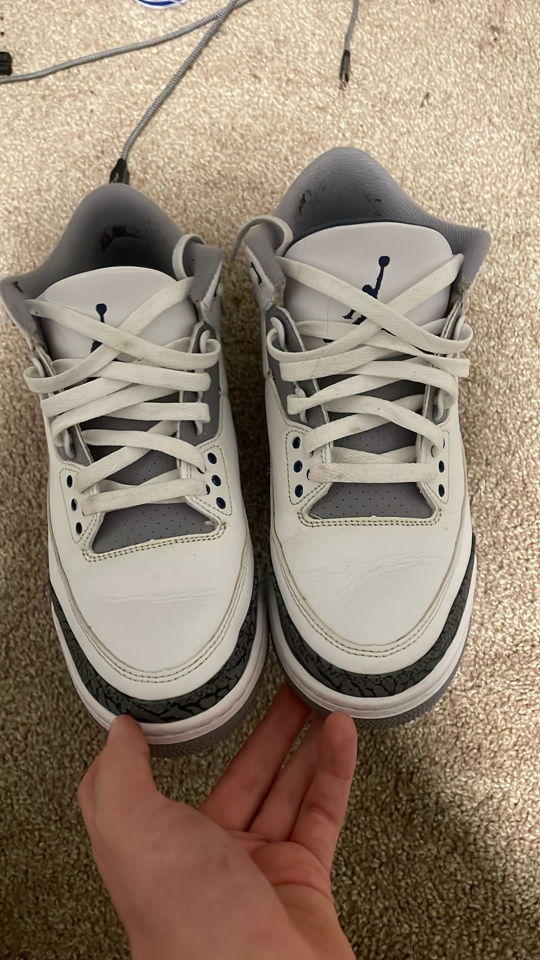 Jordan 3 Retro Navy Blue 9
