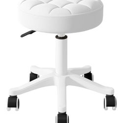 Small Round Rolling Desk Chair