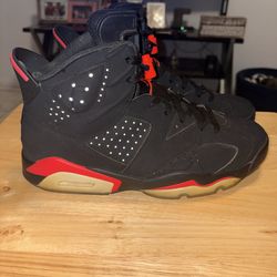 10.5 men’s Jordan 6 Retro “Black Infrared” (2019) no box