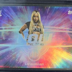 Topps WWE Universe- Liv Morgan - Case Hit