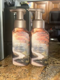 Bath & Body Works Warm Amber & Oak Foam Soap