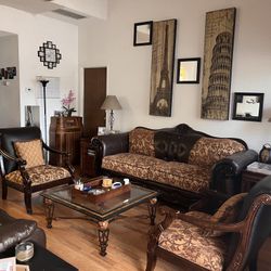 Vintage Couch And Chair Set