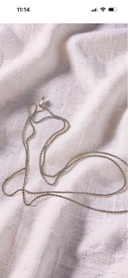 37 “ STERLING SILVER LONG NECKLACE / CHAIN