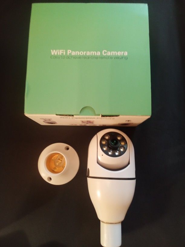 Wireless Light Bulb Security Camera