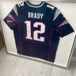 Memorabilia Signed Tom Brady Jersey