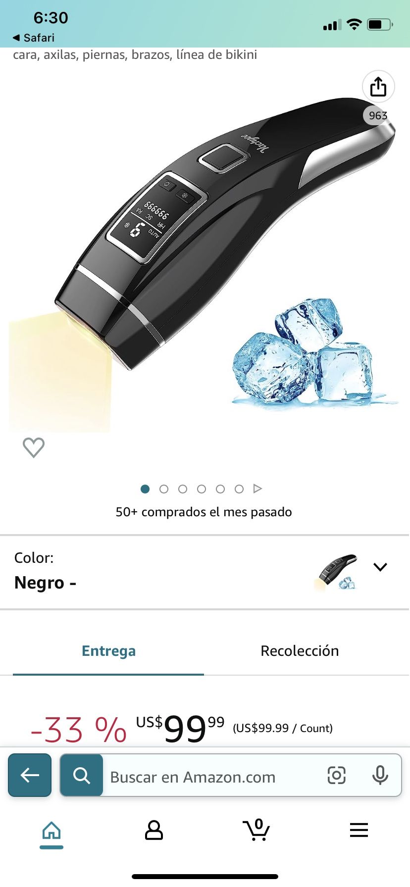 Depilador Laser