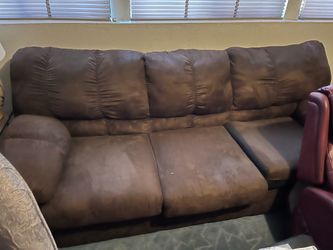 FREE-Brown Microfiber Couch