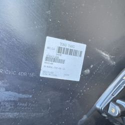 2018-2021 Mazda 6 Rear Bumper 