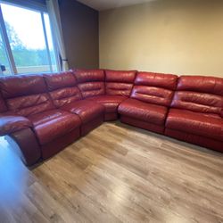 Sealy Sleeper Sofa with Dual Recliners