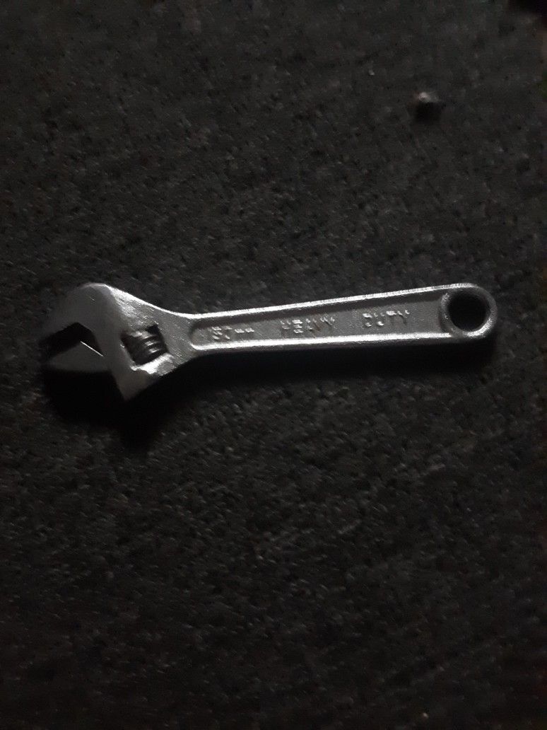 6" adjustable Wrench