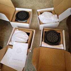 4 Matte Black  Shower Body Jets Brand New In Boxes