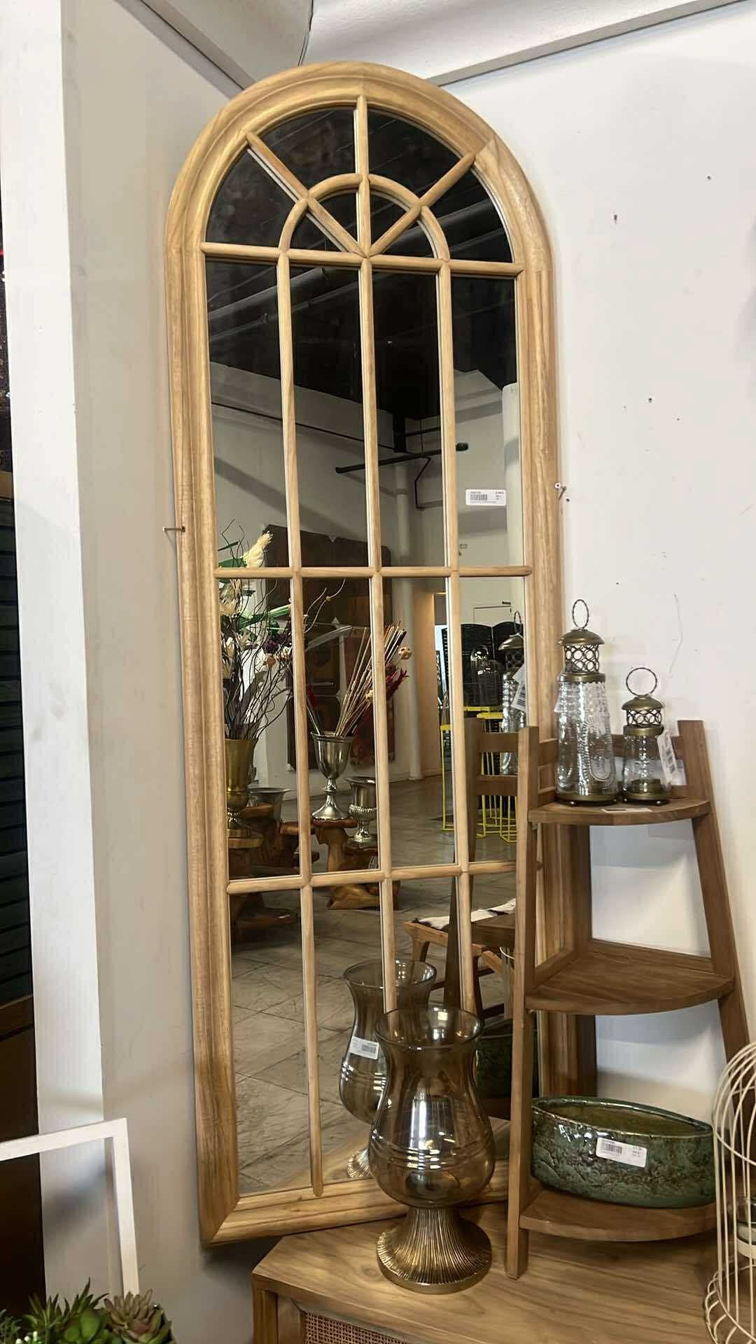 Mirror With Wooden Frame