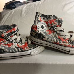 Toddler Dino Camo Converse 