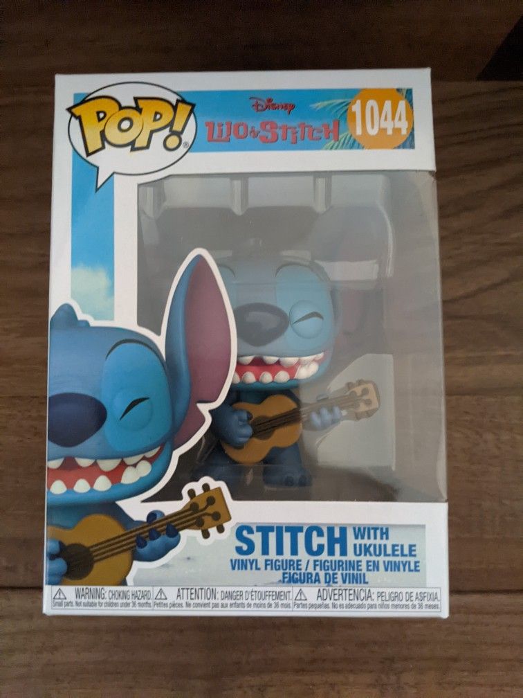 Stitch With Ukulele Funko Pop