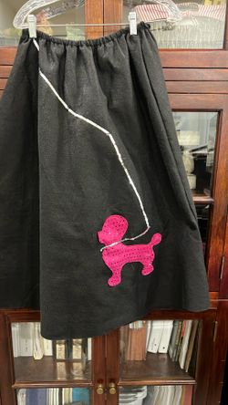 3 Piece Poodle Skirt Set