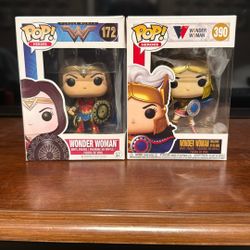 Wonder Woman Funko Pop Set 