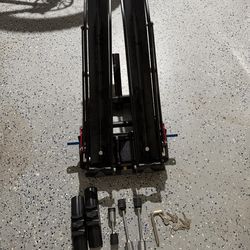 1UP bike rack 1.25" hitch receiver with lots of accessories