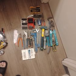 Bag Full Of Miscellaneous Handtools