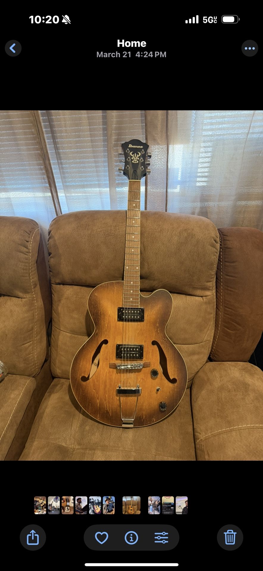 Beautiful Ibanez Guitar 