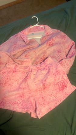Victoria's Secret PINK Zip-Up Jacket and Shorts Set