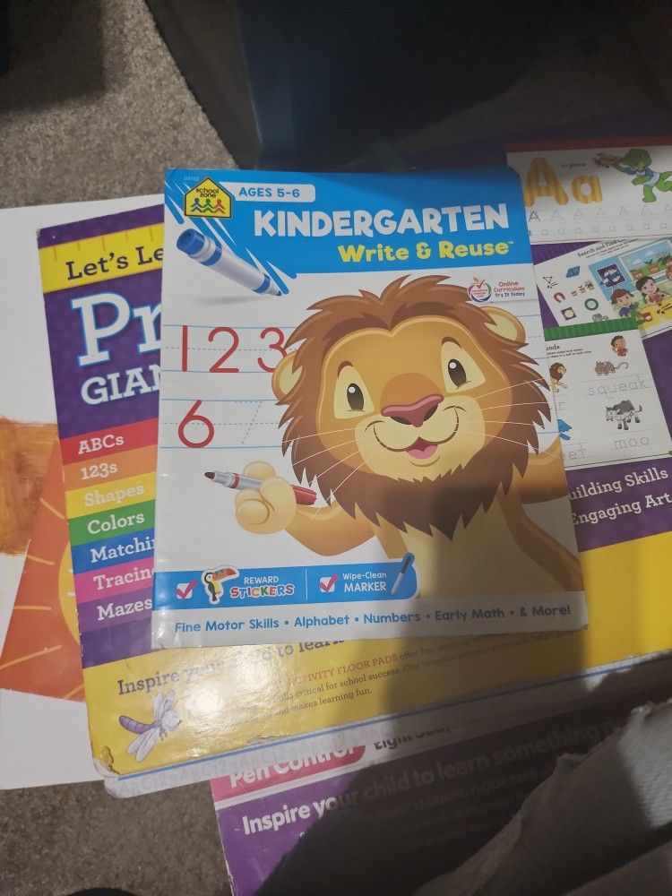 Kids Activity Book Bundle – Preschool & Kindergarten & Toddler