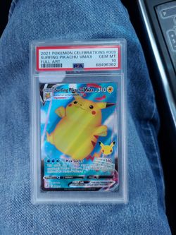 Pokemon 25th Anniversary  Flying pickachu  Vmax