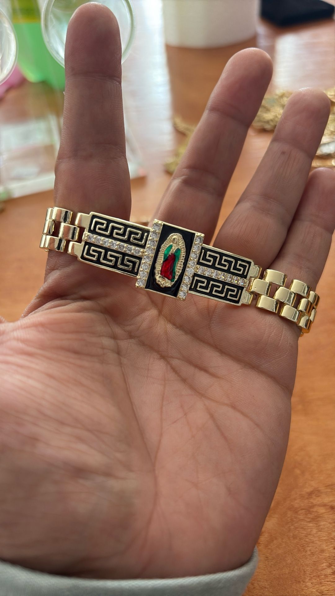 Virgin Guadalupe Gold Plated