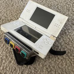 Nintendo DS + Guitar Hero Attachment Bundle – $45 OBO