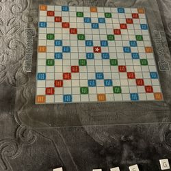 Glass Scrabble Board