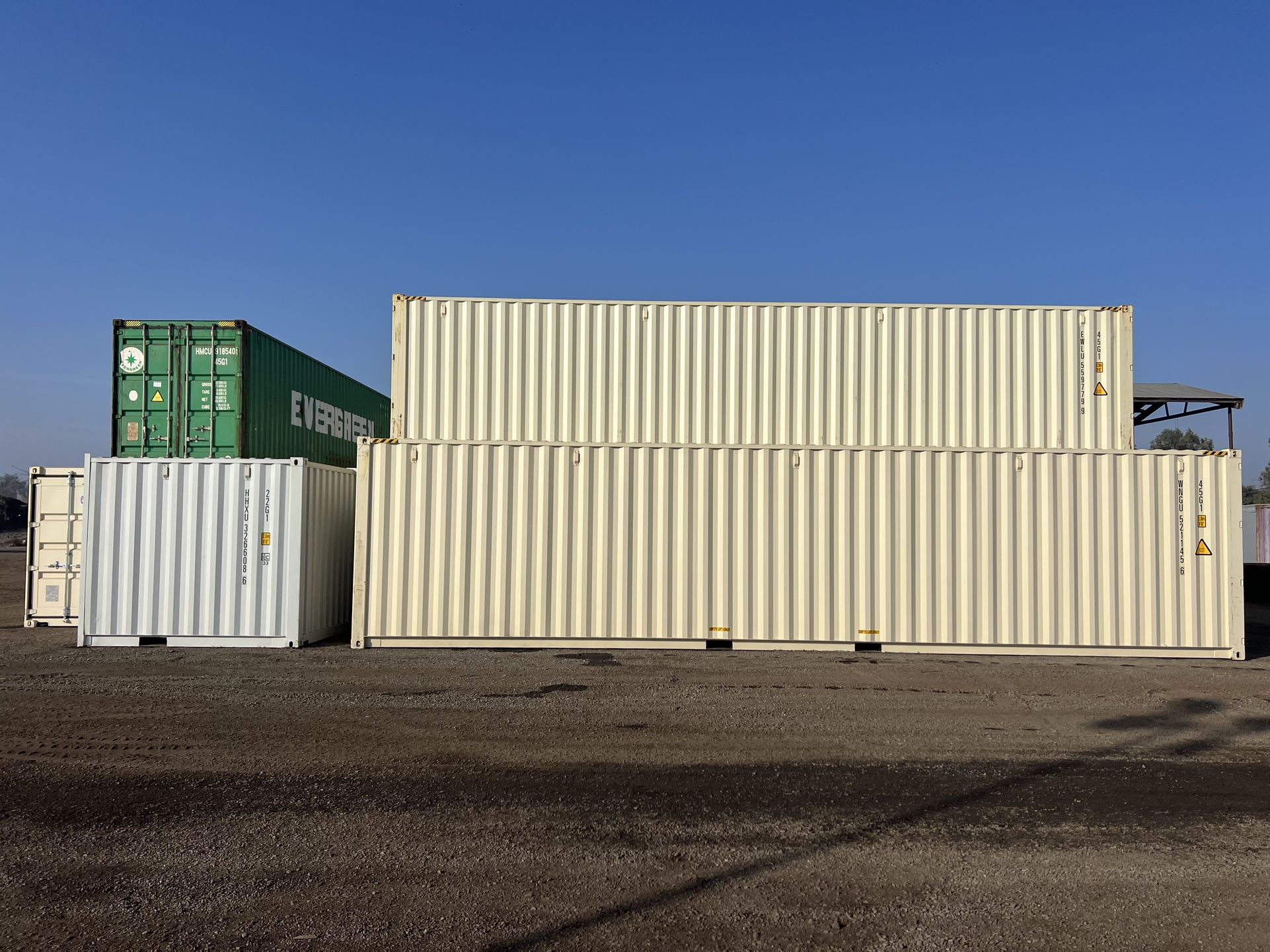 40 FOOT 1-TRIP HC SHIPPING CONTAINERS