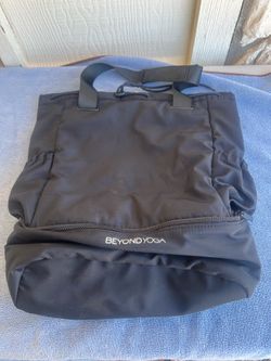 NWT Beyond Yoga Black Convertible Backpack Bag