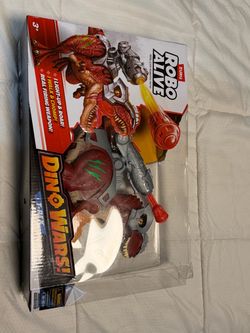 Boy toy - dinosaur. Robo-alive