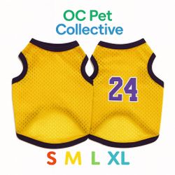 🏀 Basketball Pet Jersey #24.
