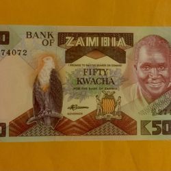 Currency Bank Of  ZAMBIA 🇿🇲 