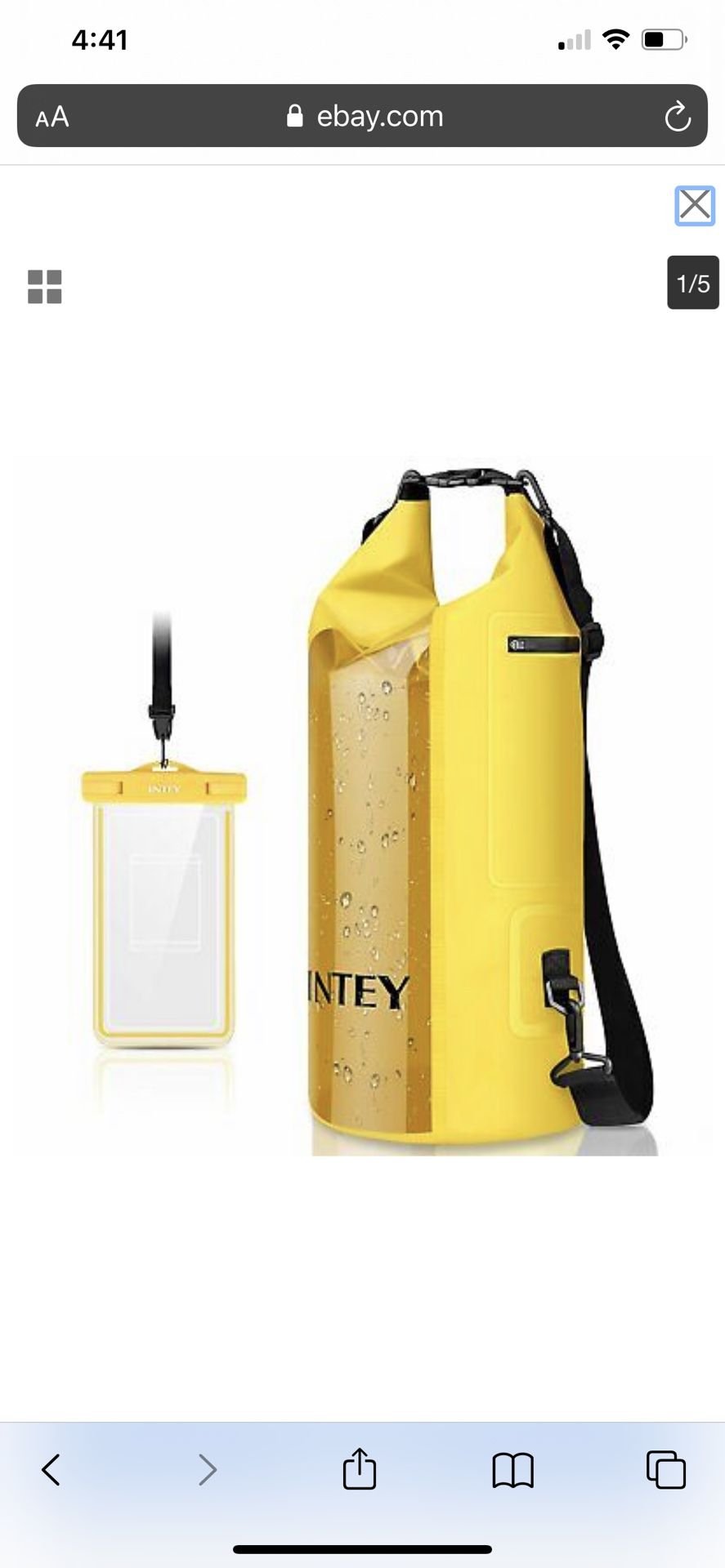 New Waterproof Bag And Phone Bag