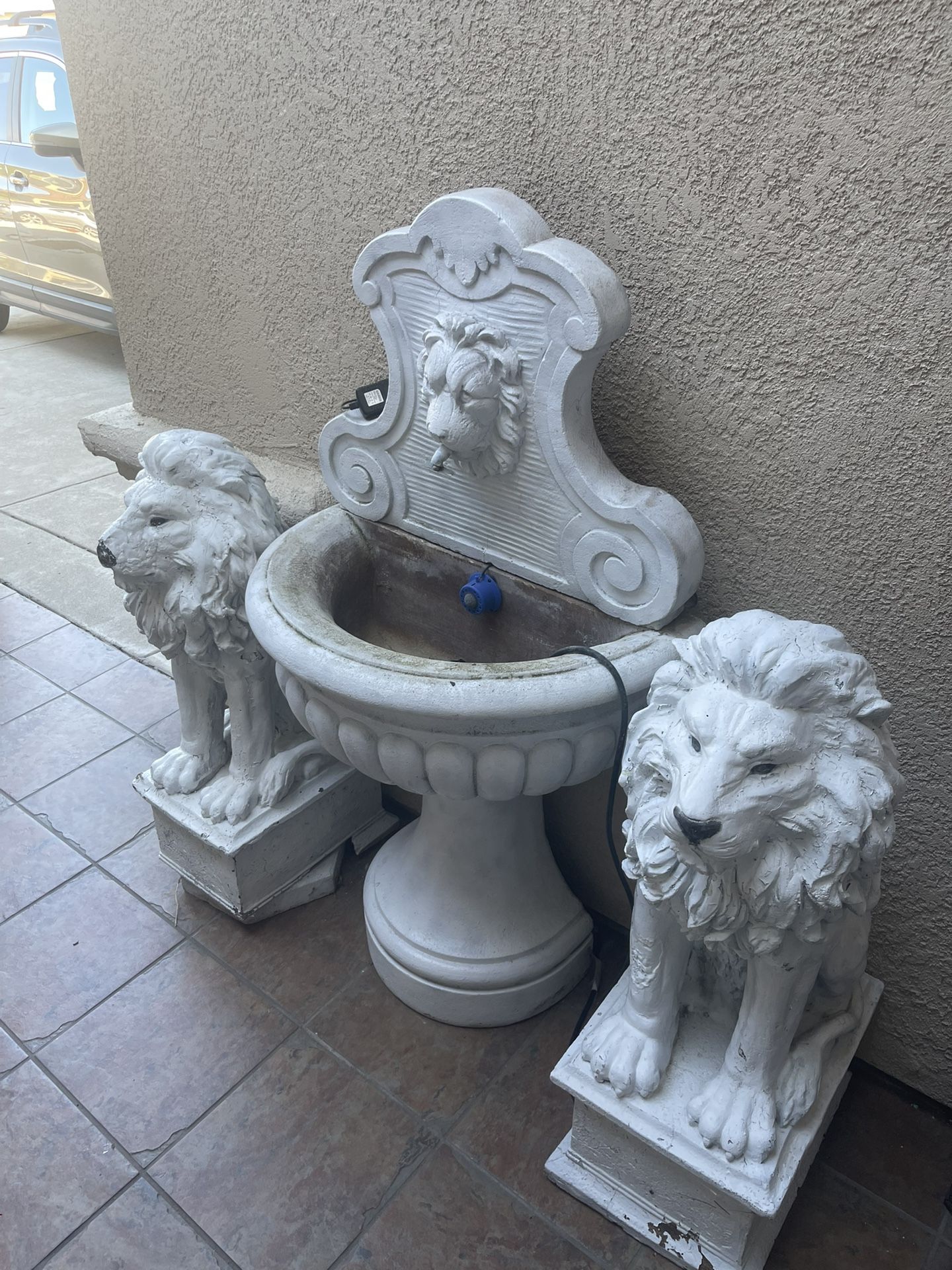 Fountain And Lions