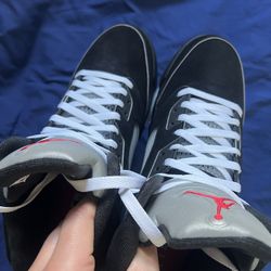 Mens Jordan 5 Black Metallic Sz 13