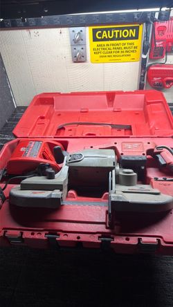 Milwaukee Cordless Band Saw with Case and Charger