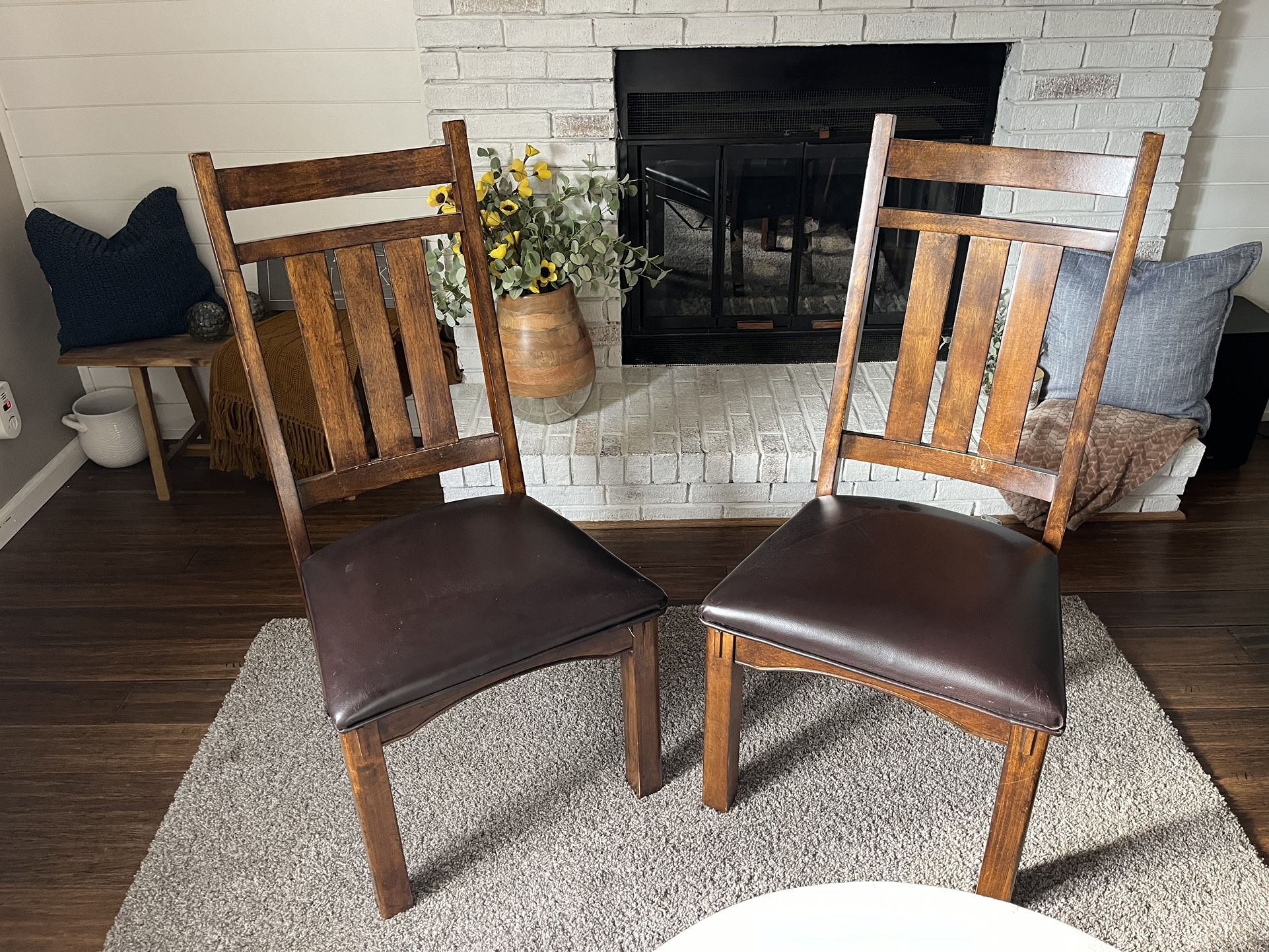 Pair Of Dining Chairs 