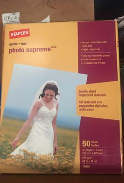 Staples photo supreme 50 sheets