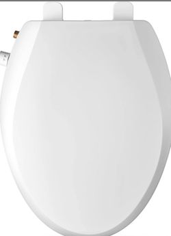 Bidet Toilet Seat With Quiet-Close, Non-Electric Bidet Mode With Dual Nozzles
