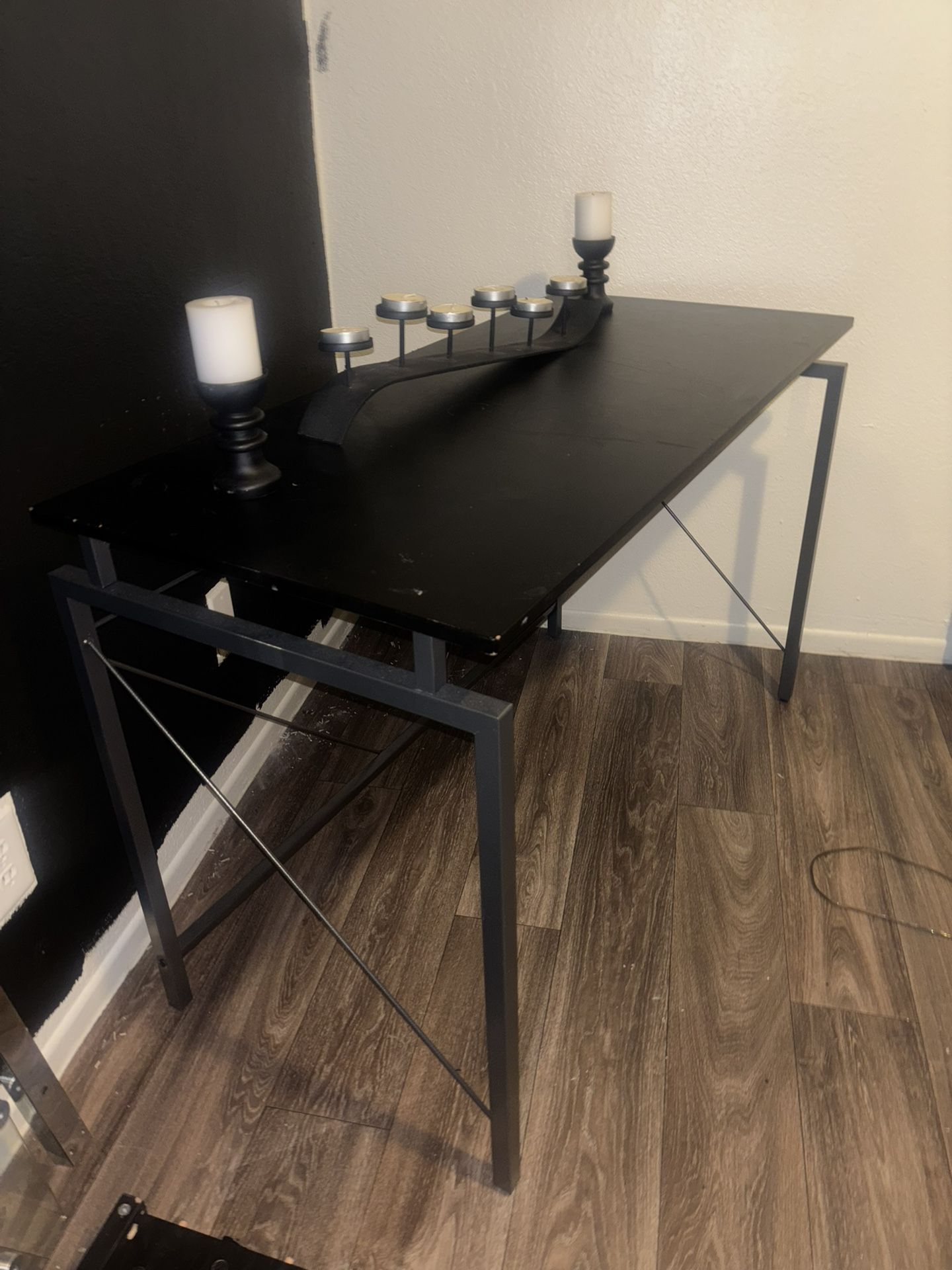 Black And Grey Desk