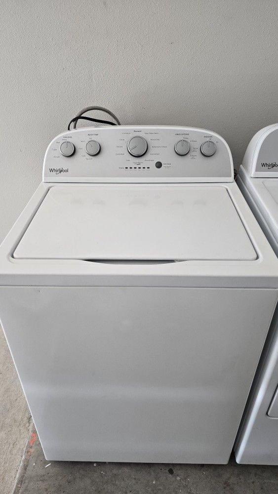 Whirlpool HE Washer And Dryer