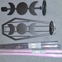 2 Candle Holders & 4 Candles - Offers Welcome