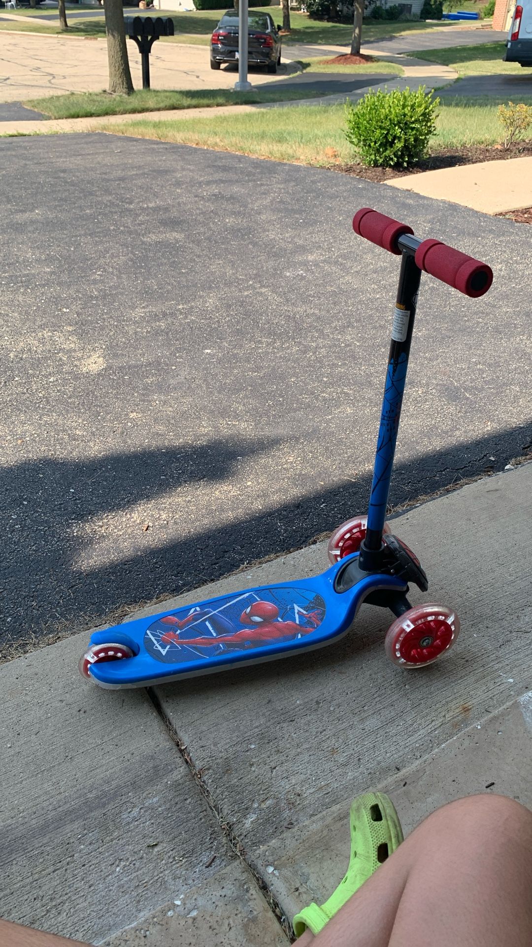 Spider Man Scooter