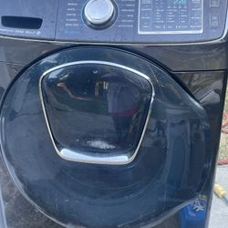 Samsung Washer And Dryer Black Set