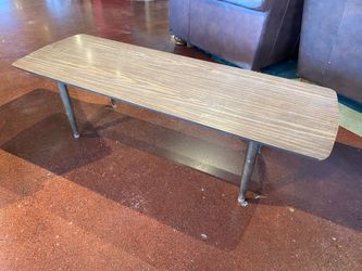 MCM Coffee Table with Wood Grain Look