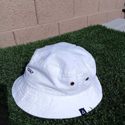 Golf Logo Bucket Hat    L/XL   White