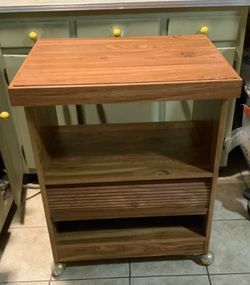 PRINTER ROLLING CART With Storage